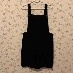 Black Overall Dress